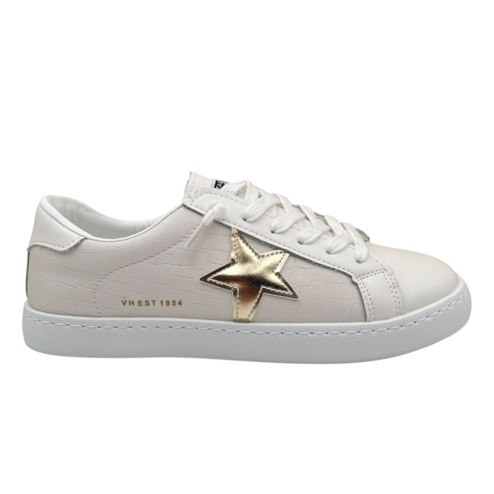 Vintage Havana Women's Carla Classic Sneaker Size 8-8.5 Off White Fashion Shoes - Picture 2 of 12